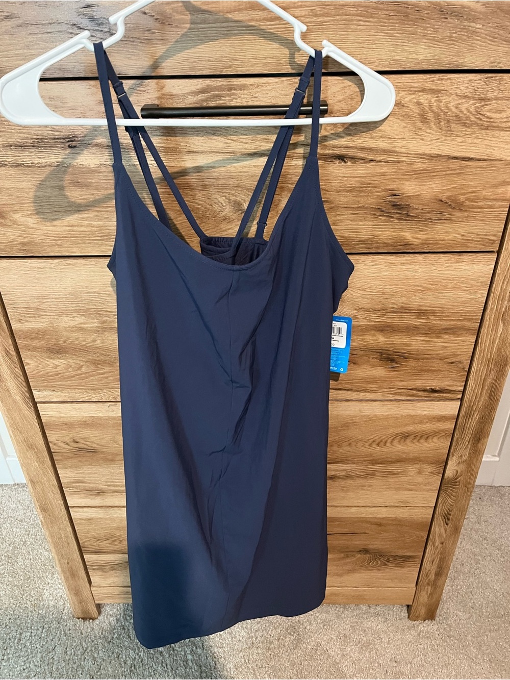NWT Columbia Navy Blue Workout Dress with Shorts